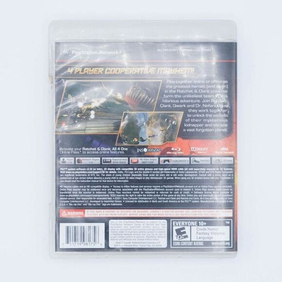 PS3 Ratchet & Clank: All 4 One (Tested) - Picture 2 of 3
